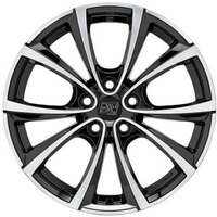 MSW 27T Gloss Black Polished 9.5x20 5/114.3 ET45 N64.1