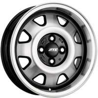 ATS Cup Black Polished 7x15 4/100 ET28 N63.3