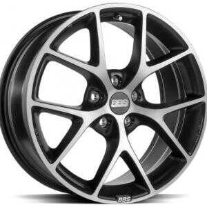 BBS SR Volcano Grey Diam Cut 8.5x19 5/120 ET32 N82