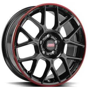 BBS XR Black Red 8.5x19 5/114.3 ET40 N82