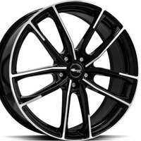 Brock B38 Black Full Polish 8x18 5/112 ET40 N57.1