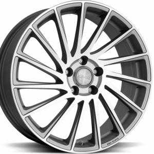 Brock B39 Ferric Grey Polish 7.5x18 5/112 ET49 N57.1