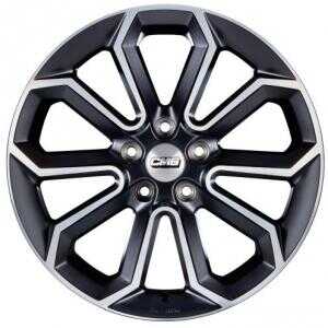 CMS C20 Matt Black Polished 8x18 5/114.3 ET35 N67.1