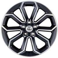 CMS C20 Matt Black Polished 8x18 5/114.3 ET35 N67.1