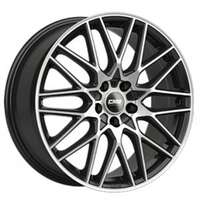 CMS C25 Black  Polished 8x19 5/112 ET38 N66.5