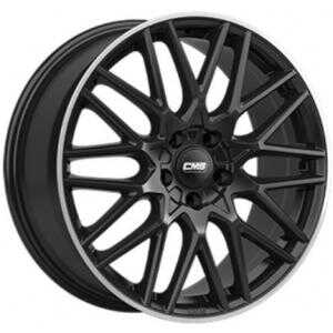 CMS C25 Gloss Black  Polished lip 7.5x18 5/112 ET47 N57.1