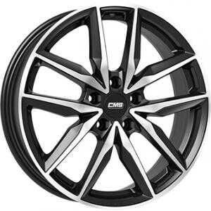 CMS C28 Gloss Black  Polished 7x17 5/114 ET50 N67.1