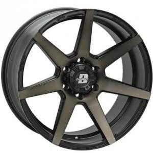 Diesel Avalanche Matt Black 8.5x17 6/139 ET20 N110.