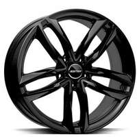 GMP Atom Glossy Black 7.5x17 5/112 ET28 N66.6