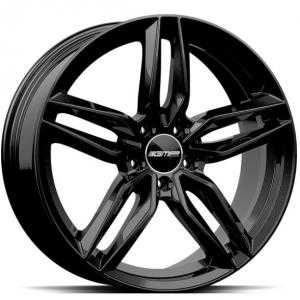 GMP Fasten Glossy Black 7.5x17 5/112 ET35 N66.6