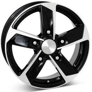 Image Strong Gloss Black Polished 6.5x16 5/160 ET60 N65.1