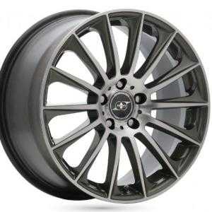 Infiny Stuttgart Gunmetal Machined Face 8.5x19 5/112 ET45 N66.6