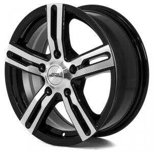 Inter action Kargin Black Polished 8x18 6/130 ET53 N84.1