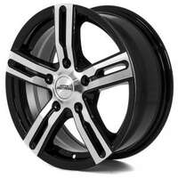 Inter action Kargin Gloss Black Polished 6.5x16 5/118 ET45 N71.1