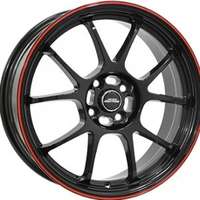 Inter action Phoenix Black 6.5x15 4/108 ET25 N65.1