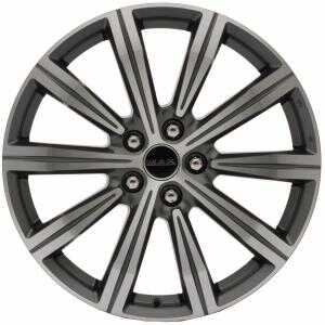 MAK Birmingham Anthracite Polished 8.5x20 5/120 ET43 N72.6