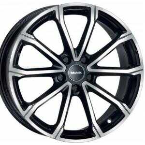 MAK Davinci Black Polished 5x17 4/100 ET40 N54.1