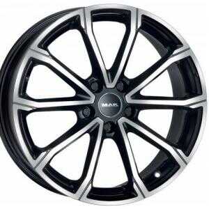 MAK DaVinci Black polished 8x18 5/108 ET48 N65.1