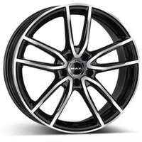 MAK Evo Black Polished 10x21 5/112 ET44 N66.6