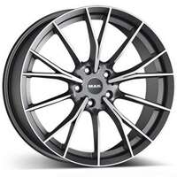 MAK Fabrikt Gunmetal Machined Face 8.5x19 5/120 ET47 N72.6