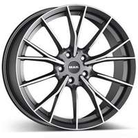 MAK Fabrikt Gunmetal Machined Face 9x18 5/112 ET40 N66.6