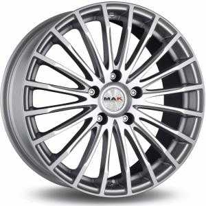 MAK Fatale Silver 7.5x17 5/120 ET30 N72.6