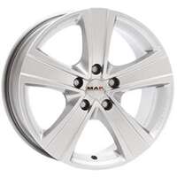 MAK Fuoco 6 Hyper Silver 7.5x17 6/139.7 ET46 N67.1