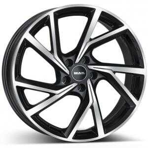 MAK Kassel Black polished 8.5x20 5/112 ET30 N66.5