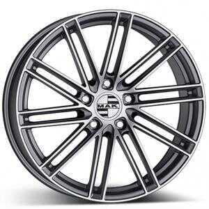 MAK Leipzigt Gunmetal Machined Face 9.5x21 5/130 ET46 N71.6