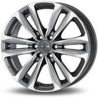 MAK Safari6 Gunmetal Machined Face 8x18 6/114.3 ET45 N66.1