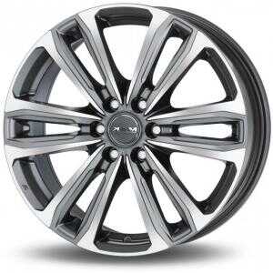 MAK Safari6 Gunmetal Machined Face 8x18 6/130 ET53 N84.1