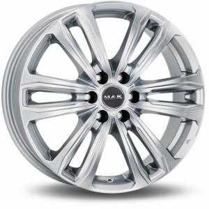 MAK Safari6 Silver 7.5x17 6/114.3 ET45 N66.1