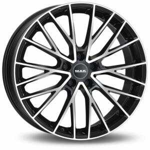 MAK Speciale-D Black Machined Face 10x21 5/112 ET42 N76