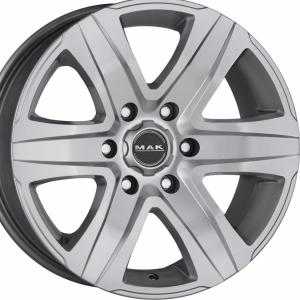 MAK Stone6 silver 6.5x16 6/130 ET62 N84.1