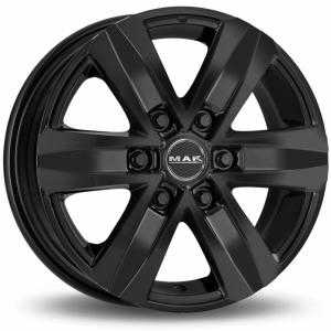 MAK Stone6 T Gloss Black 7.5x17 6/139.7 ET46 N67.1