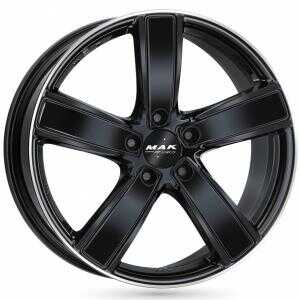 MAK Turismo-FF Black Polished 11.5x20 5/130 ET68 N71.6