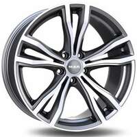 MAK X-Mode Gunmetal Machined Face 11.5x21 5/120 ET38 N74.1