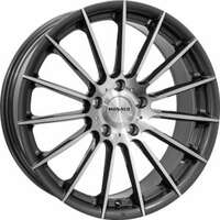 Monaco Formula Anthracite  Polish 8x18 5/112 ET45 N66.5