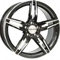 Monaco GP1 Gloss Black Polished 8x19 5/112 ET45 N66.5