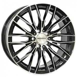 Monaco GP2 Gloss Black Polished 8.5x20 5/112 ET30 N66.5