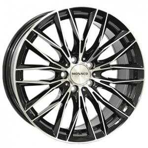 Monaco GP2 Gloss Black Polished 8.5x20 5/112 ET45 N66.5