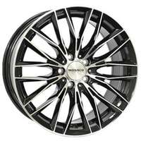 Monaco GP2 Gloss Black Polished 8x18 5/112 ET35 N66.5