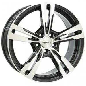 Monaco GP4 Gloss Black Polished 9.5x21 5/108 ET35 N63.4