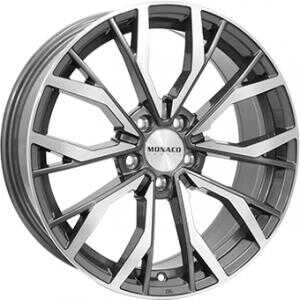 Monaco GP5 Anthracite Polished 8x19 5/112 ET35 N66.5