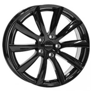 Monaco GP6 Gloss Black 8.5x19 5/112 ET45 N66.5