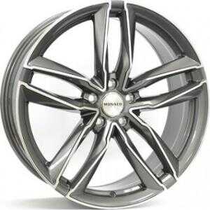 Monaco MC2 Anthracite Polish 8.5x19 5/112 ET35 N66.5