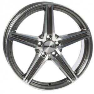 Monaco MC3 Anthracite Polish 8.5x19 5/112 ET45 N66.5