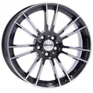 Monaco MC8 Gloss Black  Polished 8x18 5/112 ET30 N66.6