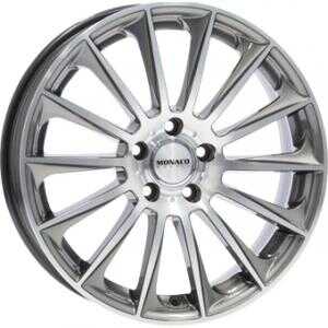 Monaco MC9 Anthracite  Polished 8.5x19 5/112 ET32 N66.6