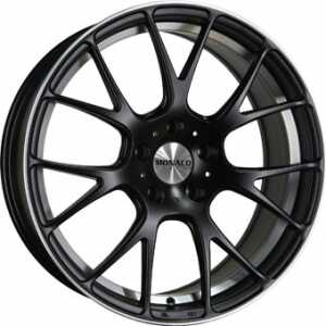 Monaco Mirabeau Matt Black Polished 8x18 5/120 ET35 N72.6